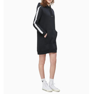 Calvin Klein dámské černé mikinové šaty - XL (99)